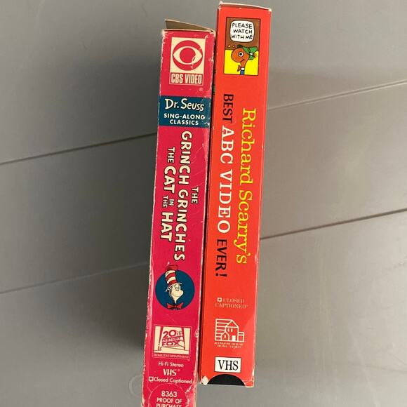 Sing Along Classics Dr Suess The Grinch Cat in Hat Richard Scarry ABC Animated - Picture 4 of 10